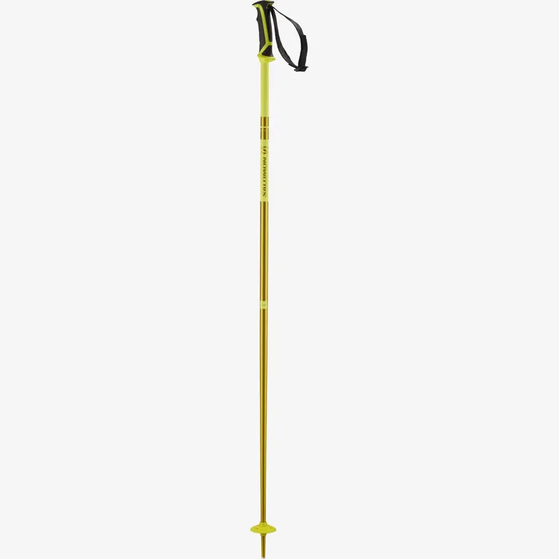Salomon Arctic 23 Ski Poles in Yellow-1