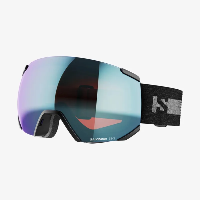 Salomon Radium Photochromic Goggles Black with Photo Blue Lens