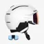 Salomon Driver Prime Sigma Plus Visor Helmet in White