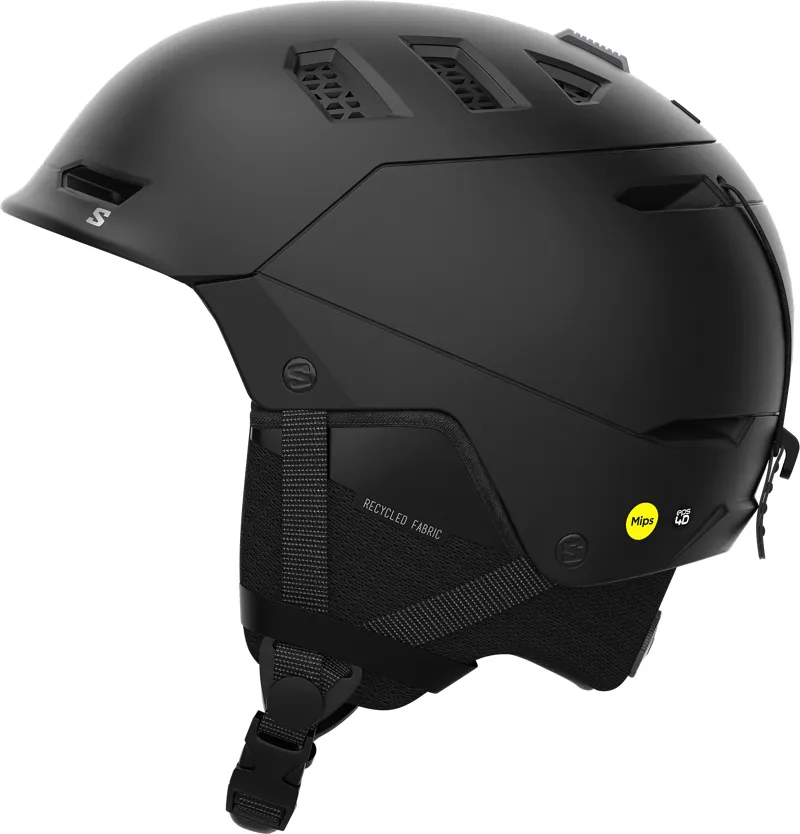 Salomon Husk Pro Mips Ski Helmet - Black-1