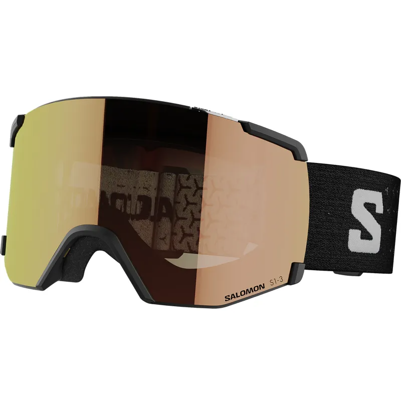 Salomon S View Goggles Black with Photochromic Red Lens