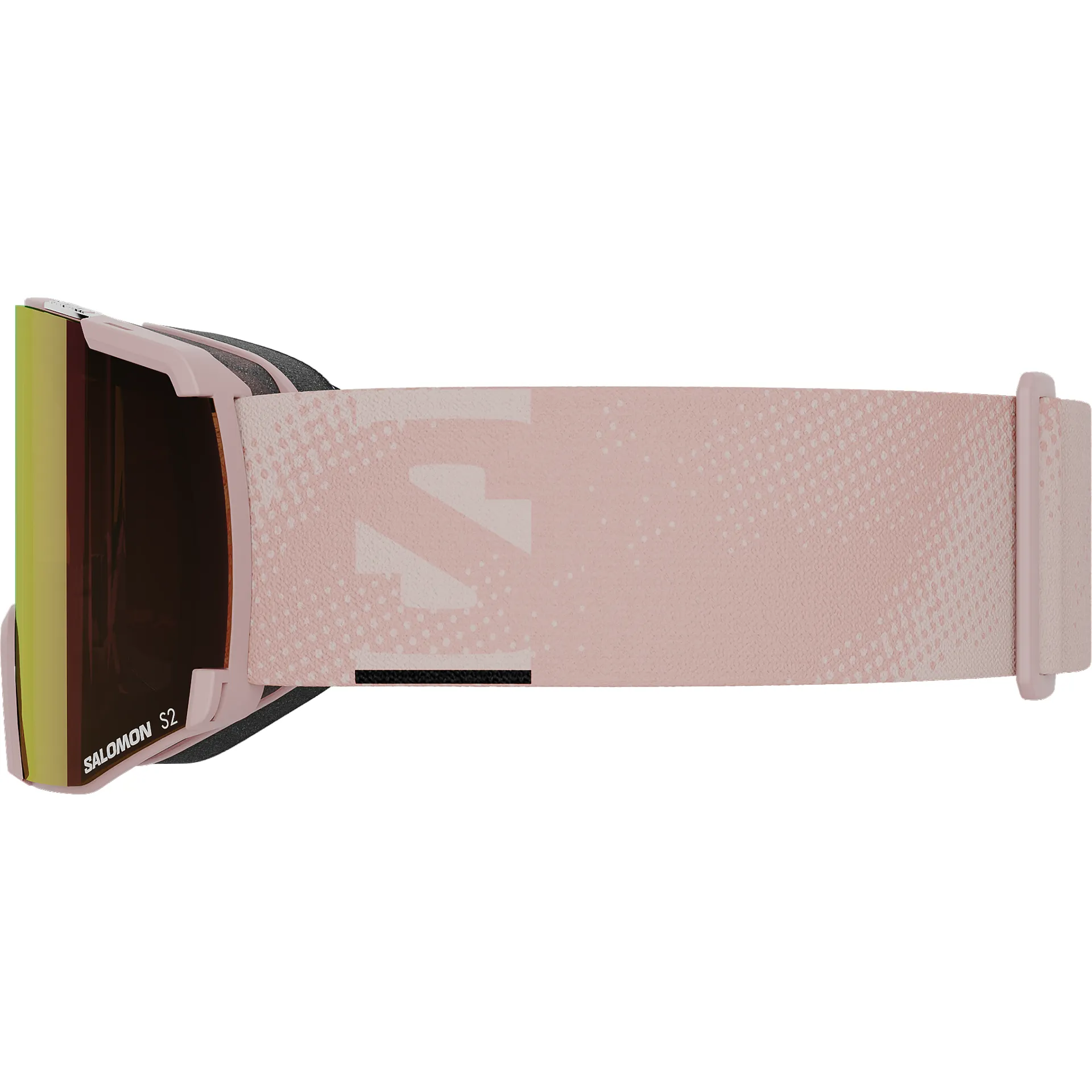 Salomon S View Goggles Peach with Universal Ruby Lens