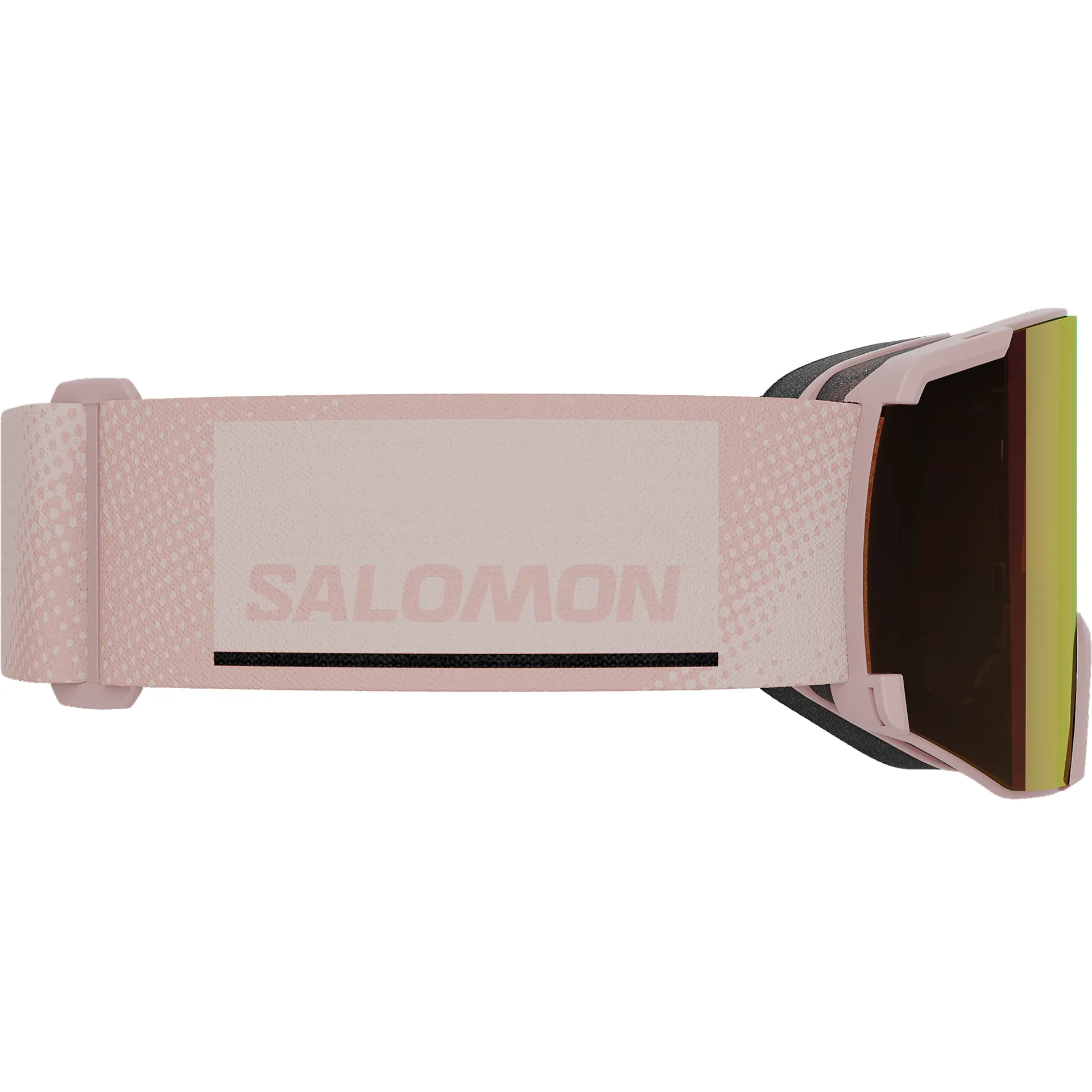 Salomon S View Goggles Peach with Universal Ruby Lens