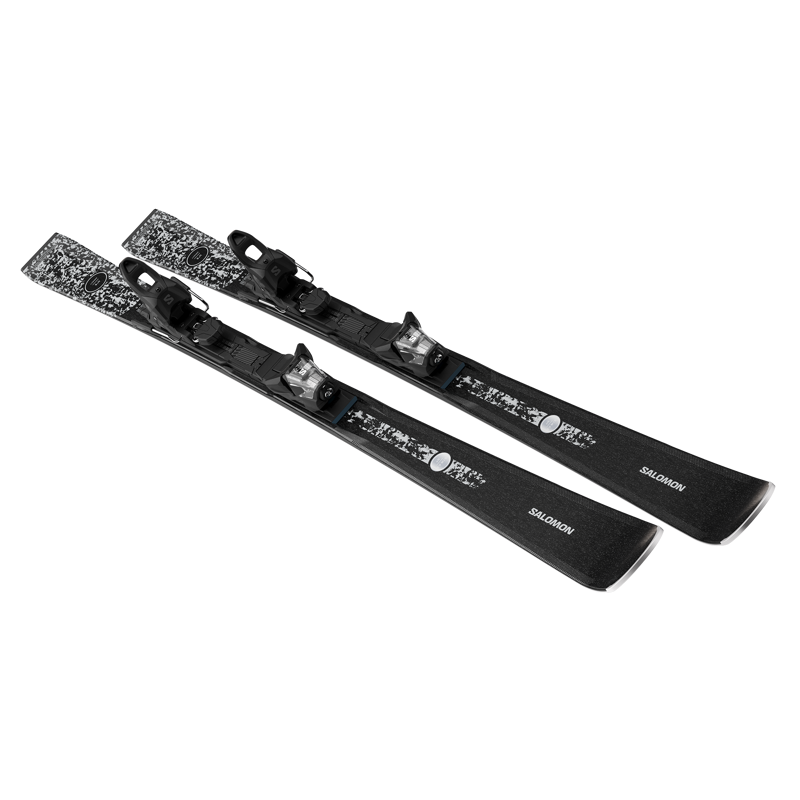 Salomon S/Max No8 Womens Skis + M10 GW Bindings-5