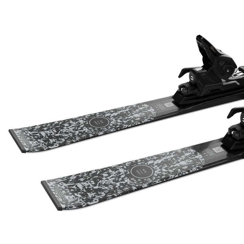 Salomon S/Max No8 Womens Skis + M10 GW Bindings-3