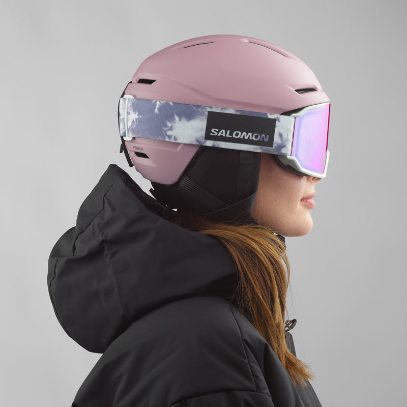Salomon Pioneer 3 MIPS Unisex Ski Helmet - Pink-5