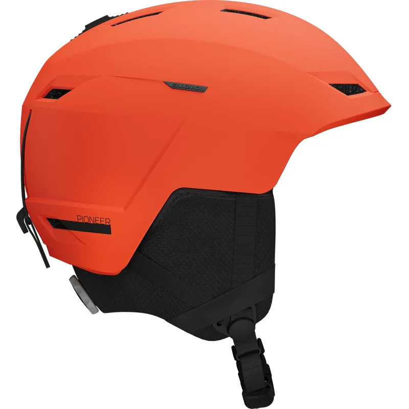 Salomon Pioneer LT Ski Helmet - Cherry Tomato