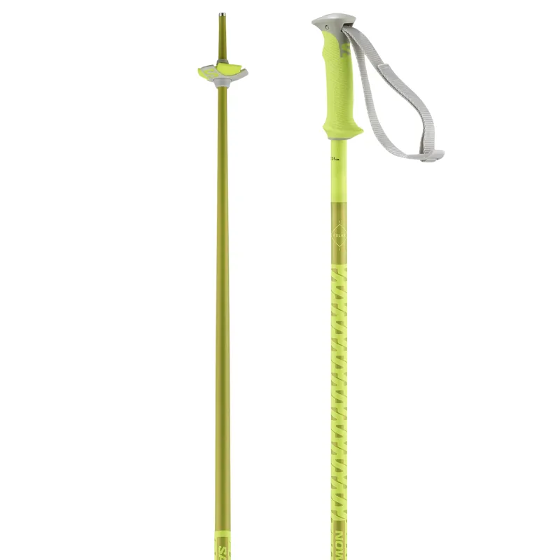 Salomon Polar Ski Poles - Neon Yellow