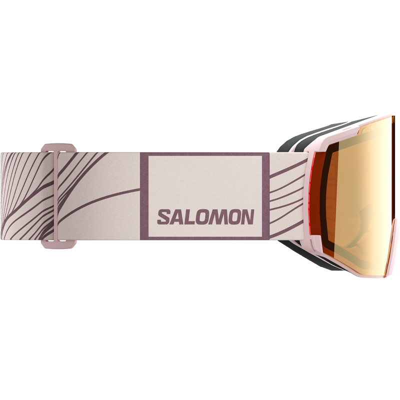 Salomon S View Goggles - Heavenly Pink with Ruby Lens-3