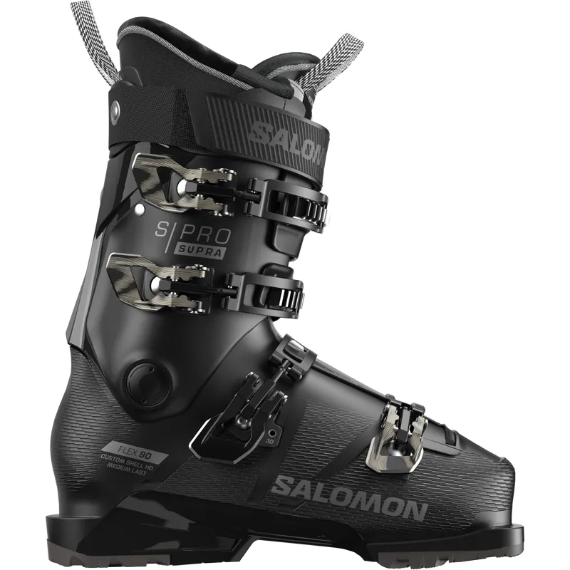 Salomon S Pro Supra 90 Grip Walk Womens Ski Boots - Black