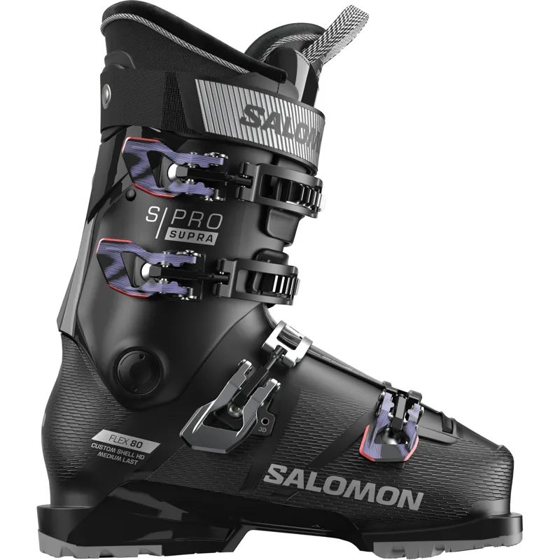 Salomon S Ppro Supra 80 Womens Ski Boots - Black