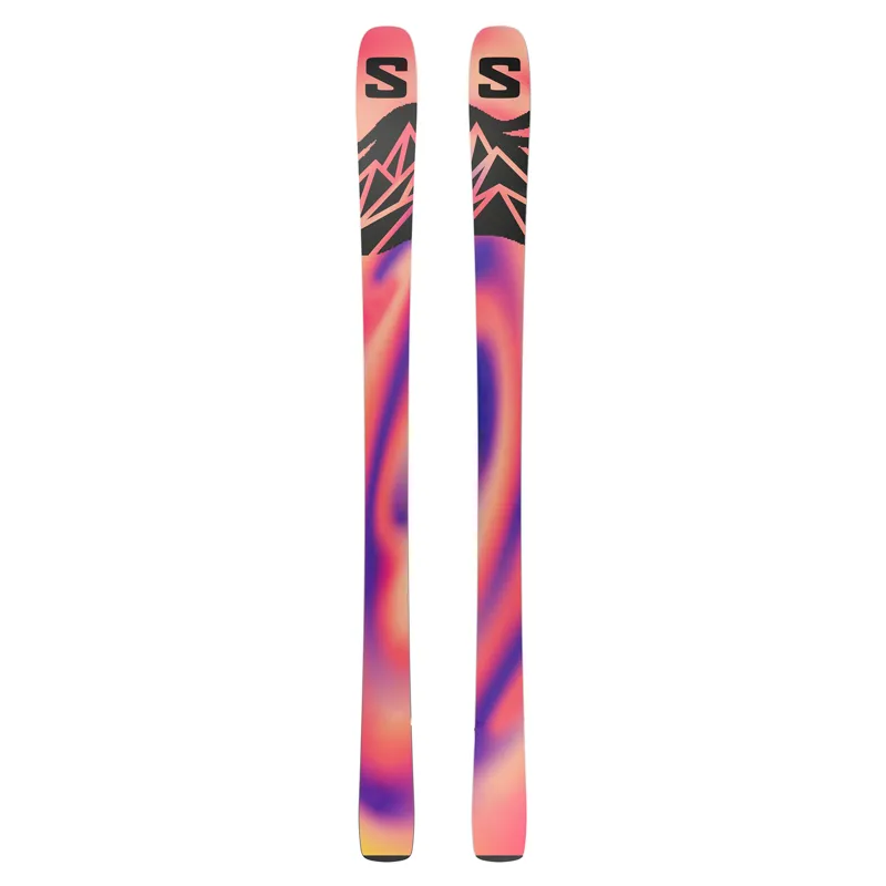 Salomon QST 94 Black Almond - Skis Only-2