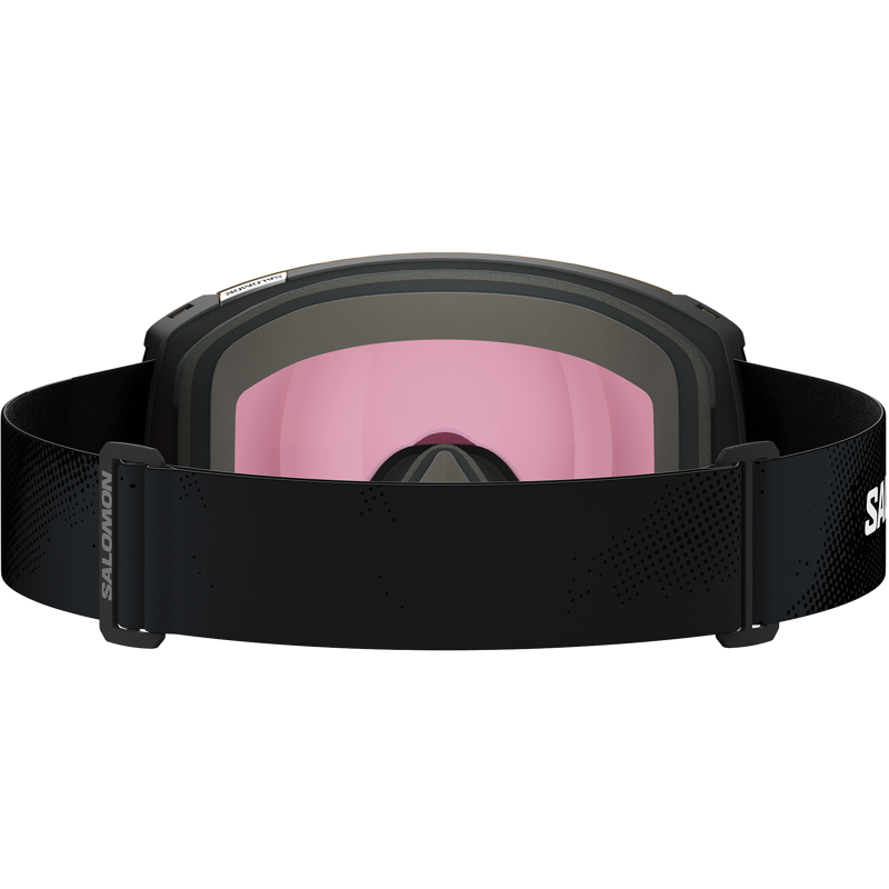 Salomon Radium Black Ski Goggles with Photochromic Red Lens-4