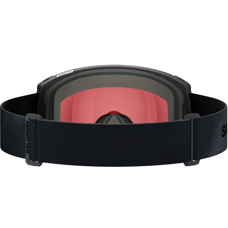 Salomon Radium Ebony Ski Goggles with SIGMA Poppy Red Lens-3