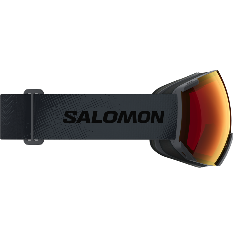 Salomon Radium Ebony Ski Goggles with SIGMA Poppy Red Lens-4