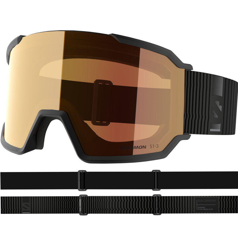Salomon S/View 3 Photochromic Ski Goggles in Black