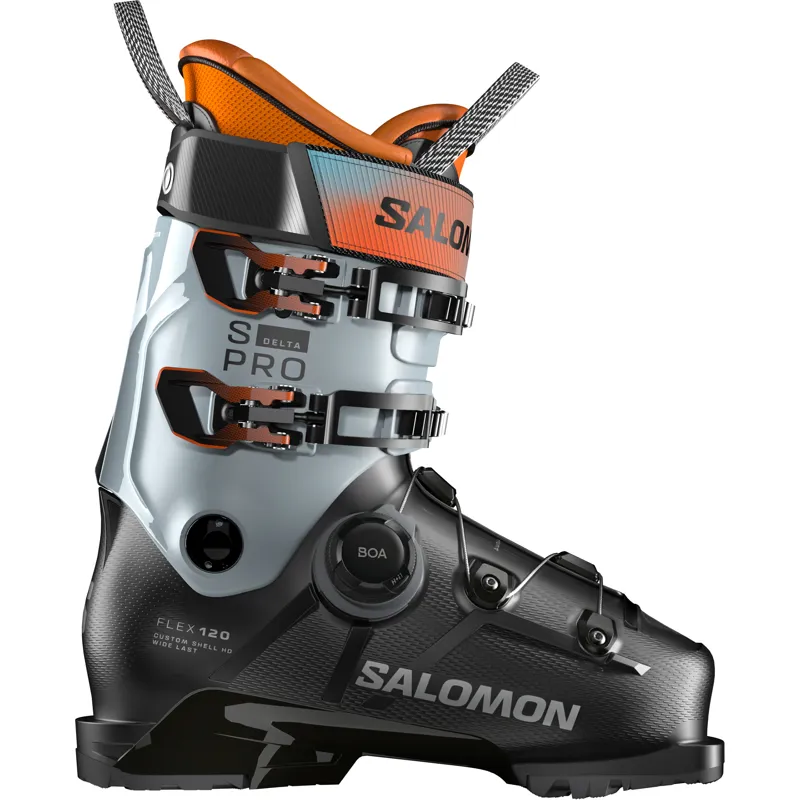 Salomon S Pro Delta Boa HV 120 Mens Ski Boots - Black Arona Blue