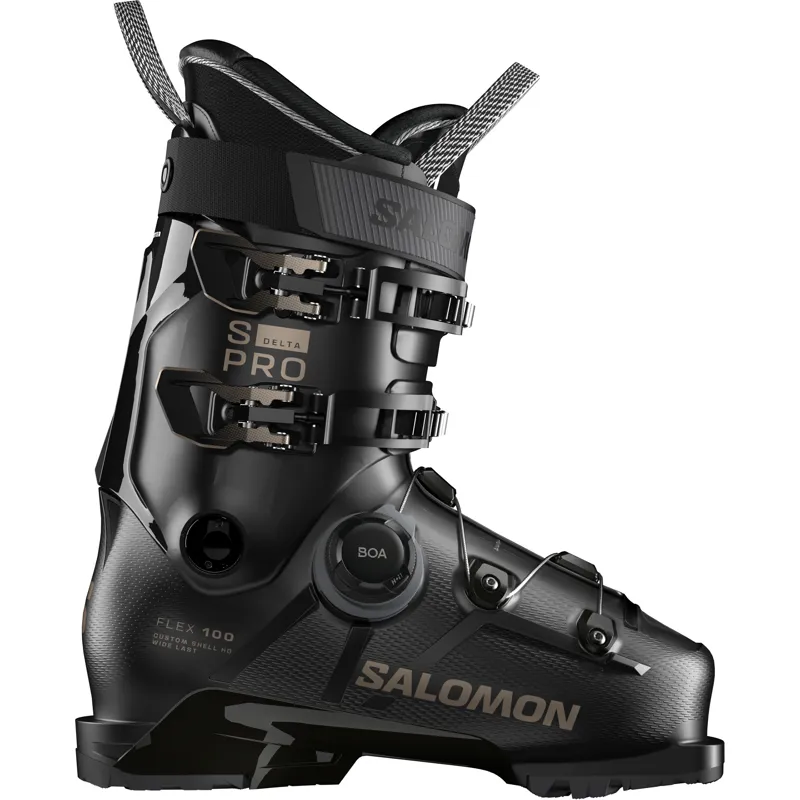 Salomon S Pro Delta Boa HV 100 Mens Ski Boots - Black