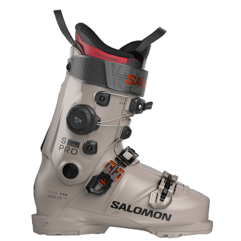 Salomon S/Pro Alpha C BOA 110 Mens Ski Boots - Cashew