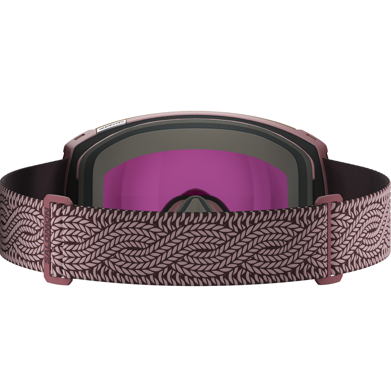 Salomon Radium Pink Ski Goggles with SIGMA Black Gold Lens-2