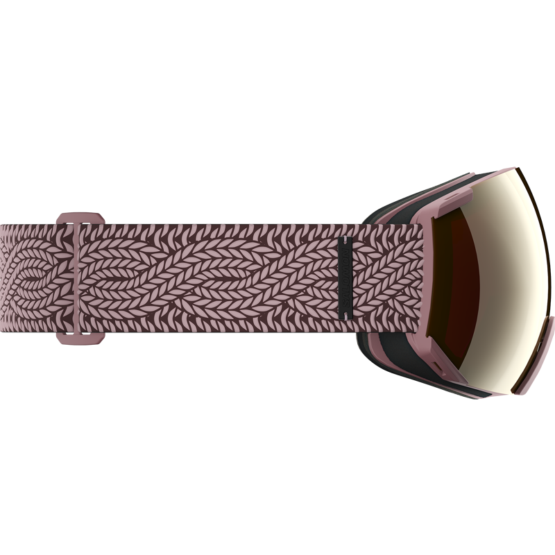 Salomon Radium Pink Ski Goggles with SIGMA Black Gold Lens-3