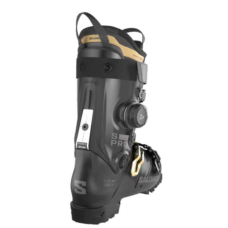 Salomon S/Pro Alpha BOA 95 Womens Ski Boots - Black-1