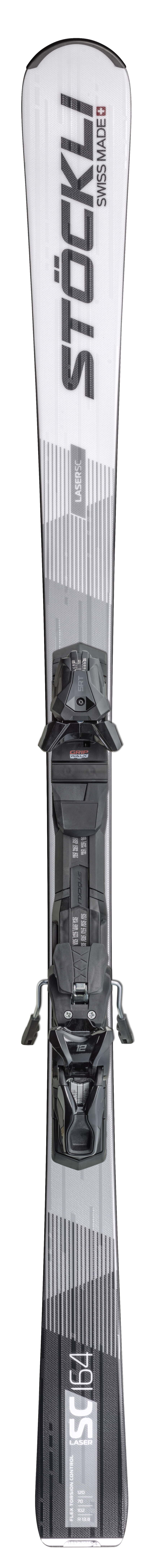 Stockli Laser SC Skis + SRT12 Bindings