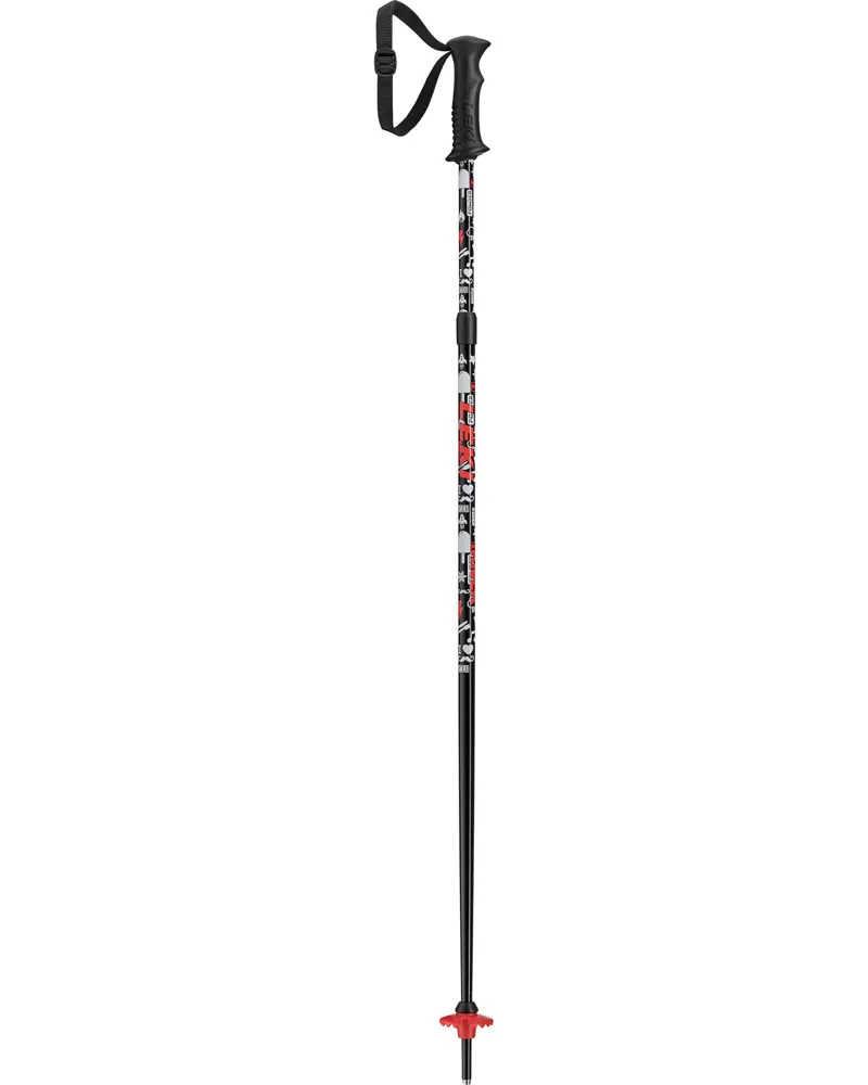 Leki Kids Rider Vario Adjustable Ski Poles-1