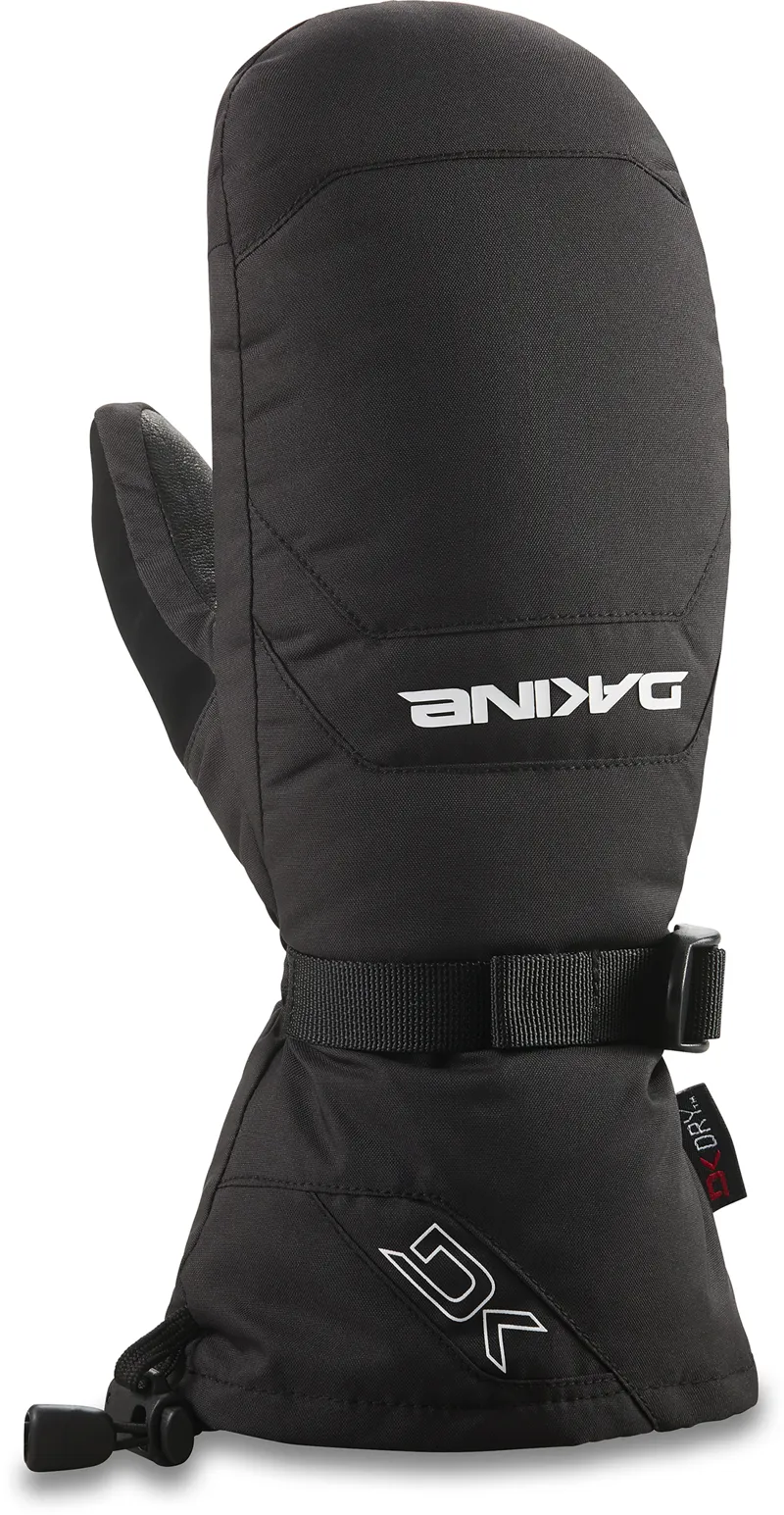 Dakine Scout Leather Mens Ski Mittens - Black