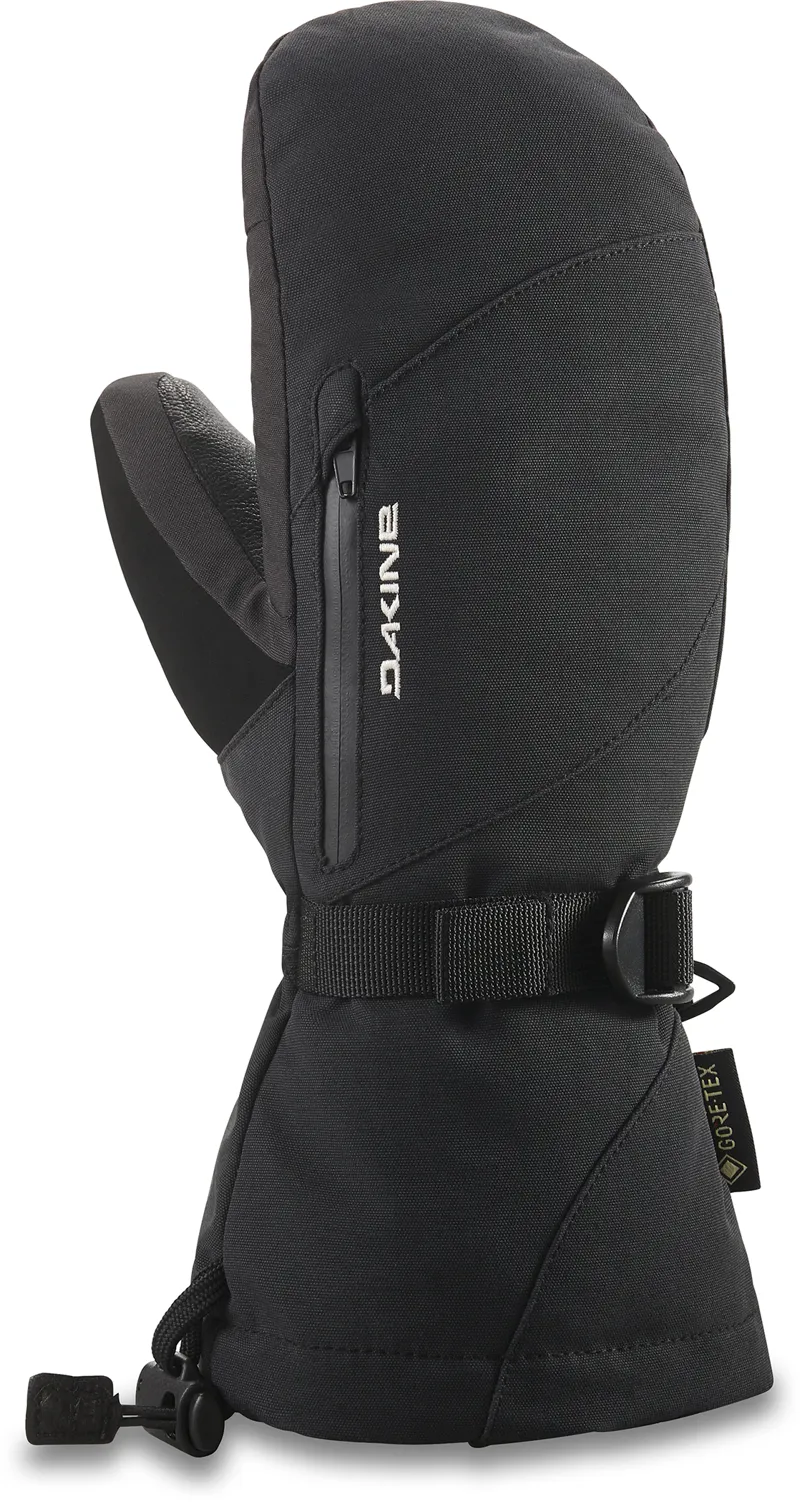 Dakine Sequoia Leather Gore-Tex Womens Mittens - Black