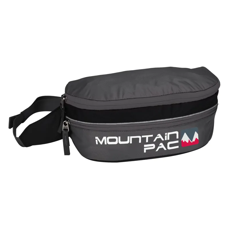 Manbi 2 in 1 Back Pack or Bum Bag - Rock Grey Black-1