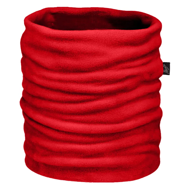 Manbi Junior Mircrofleece Face and Neckwarmer - Red