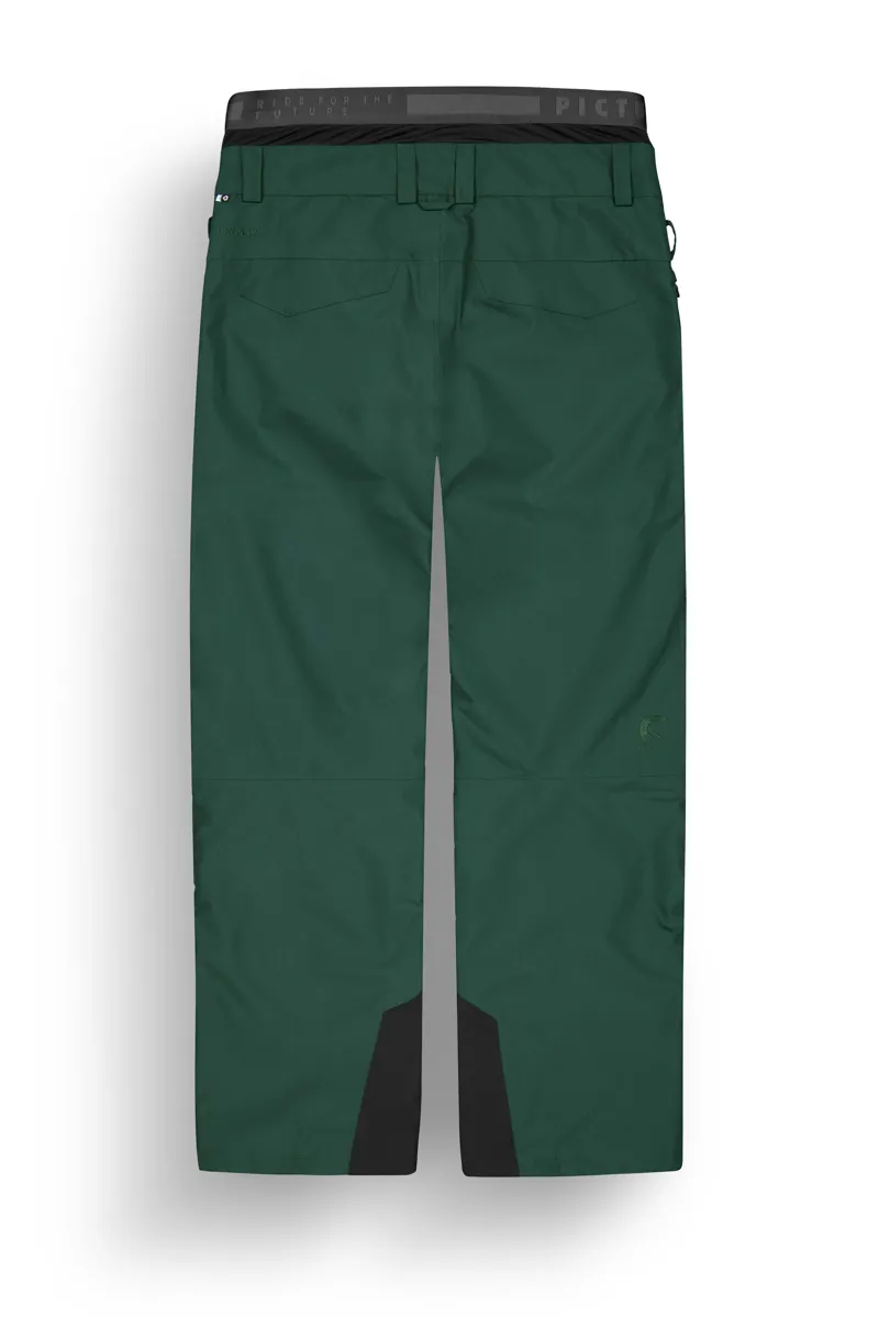 Picture Object Mens Ski Pants - Pine Green-1