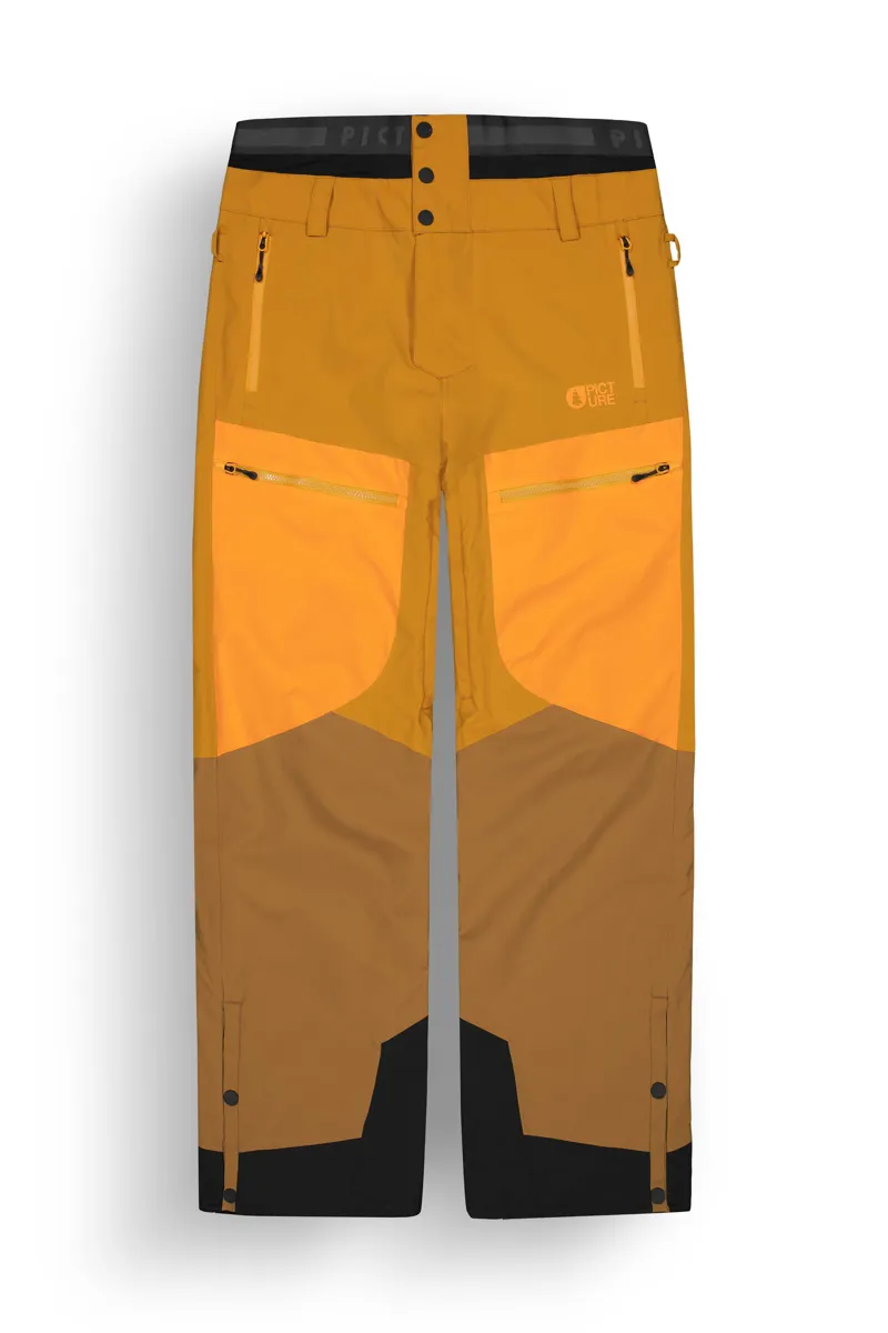Picture Naikoon Mens Ski Pants - Honey/Carrot