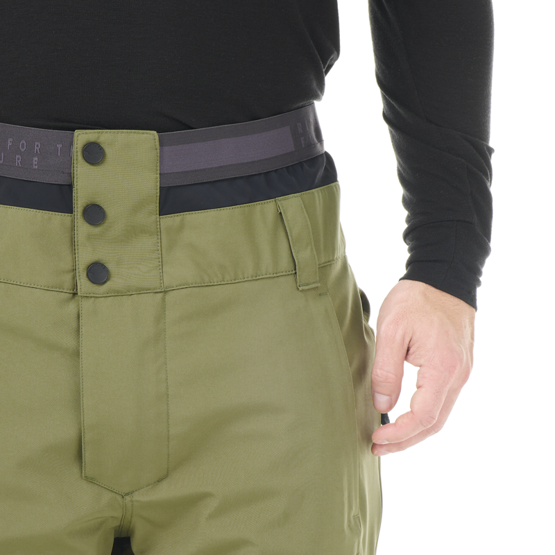 Picture Object Mens Ski Pants - Olive Green-2