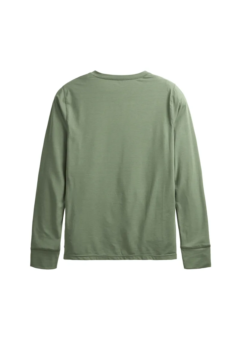 Picture Nangha Mens Baselayer Top - Laurel Green-1