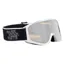 Manbi Zoom Junior Ski Goggles - White and Silver