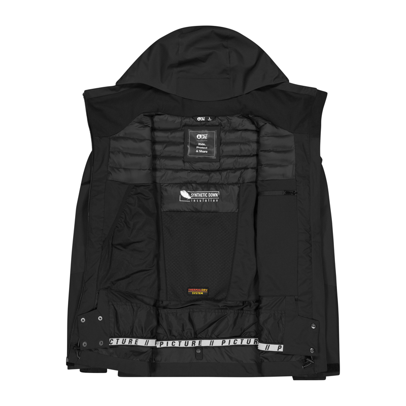 Picture Goods Mens Ski Jacket - Black-2