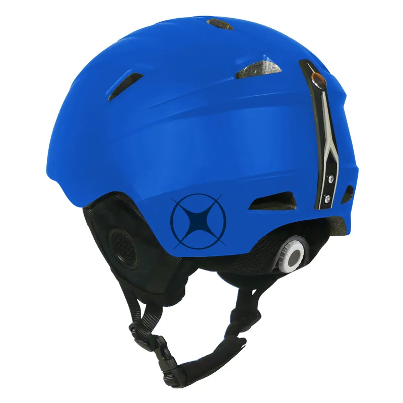 Manbi Park Junior Ski Helmet in Blue-1