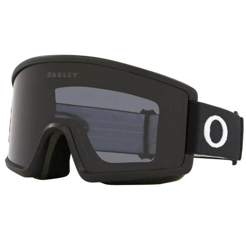 Oakley Target Line L Ski Goggles Black - Dark Grey Lens