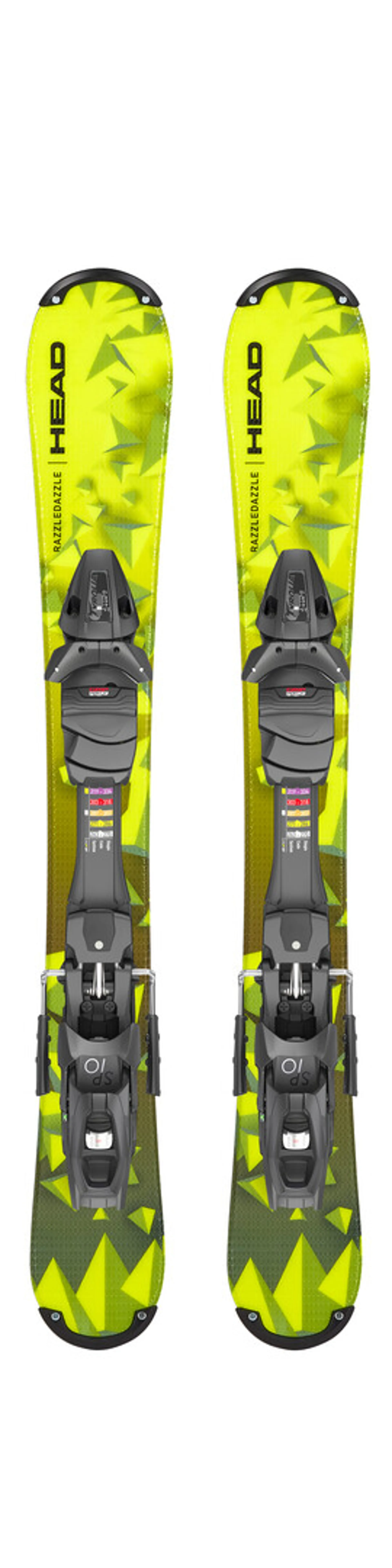Head Razzle Dazzle 94cm Snowblades - Yellow