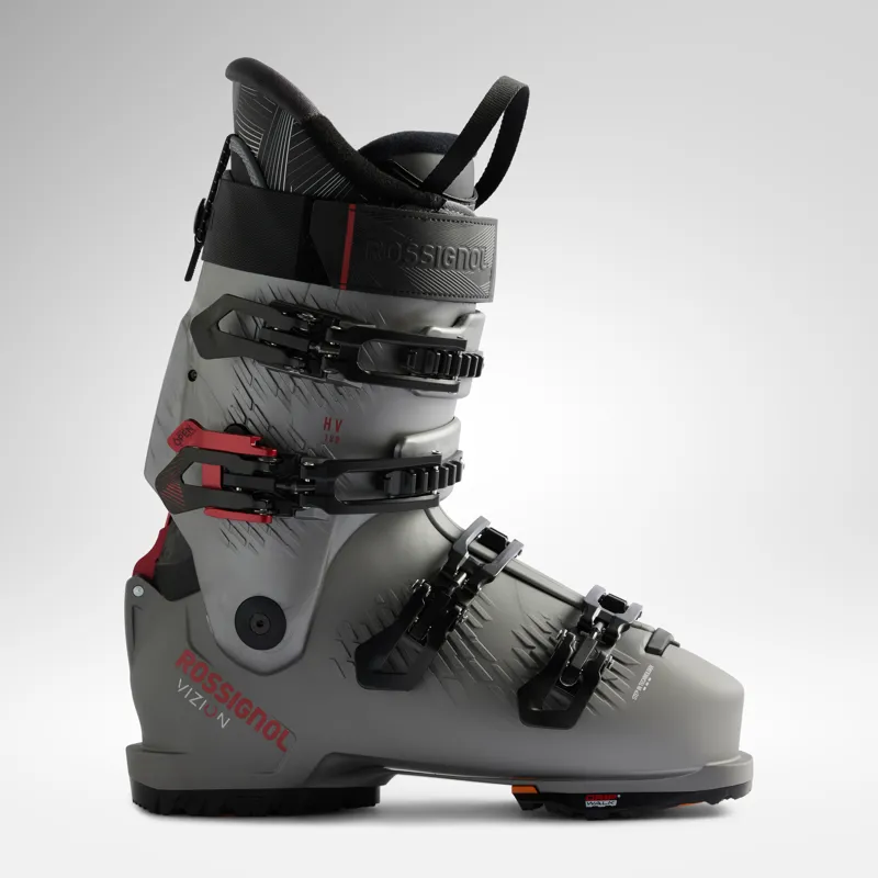 Rossignol Vizion 4B Pro 100 HV Ski Boots - Light Grey Silver
