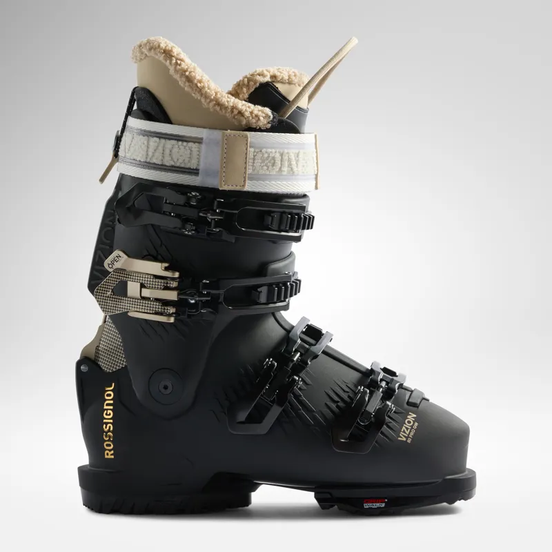 Rossignol Vizion 4B Pro 80 Womens Ski Boots - Black