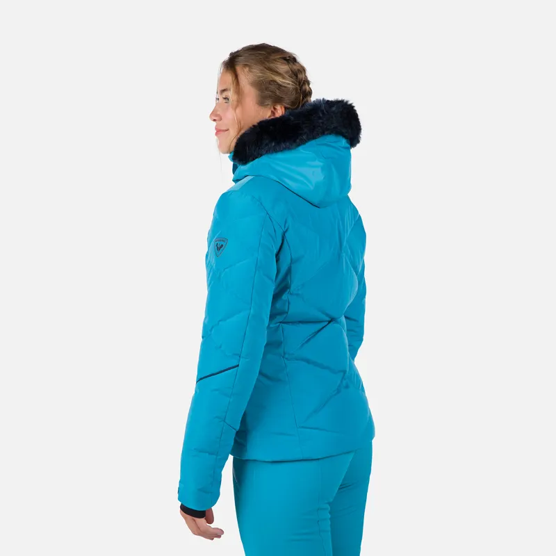 Rossignol Staci Pearly Womens Ski Jacket - Niagra Blue-1
