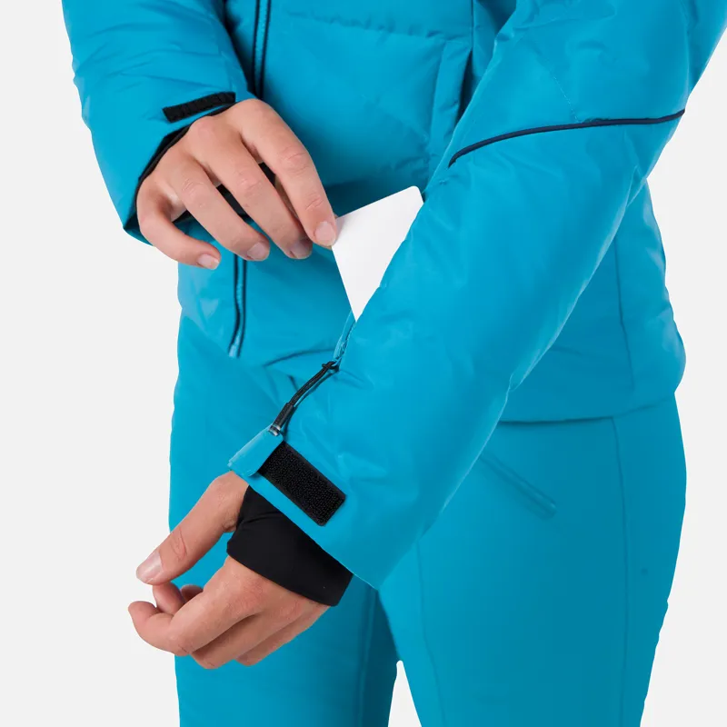 Rossignol Staci Pearly Womens Ski Jacket - Niagra Blue-2