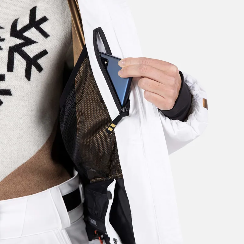 Rossignol Ventina Womens Down Ski Jacket - White-5