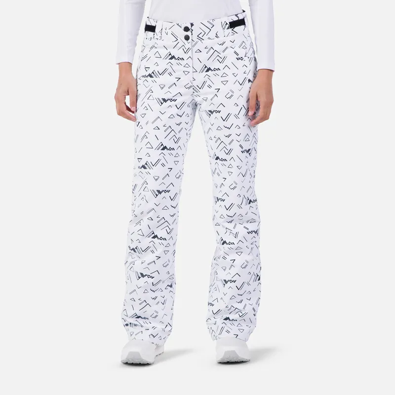 Rossignol Staci Print Womens Ski Pants - White
