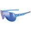 Uvex Sportstyle 512 Junior Sunglasses - Blue/Mirror Blue Lens