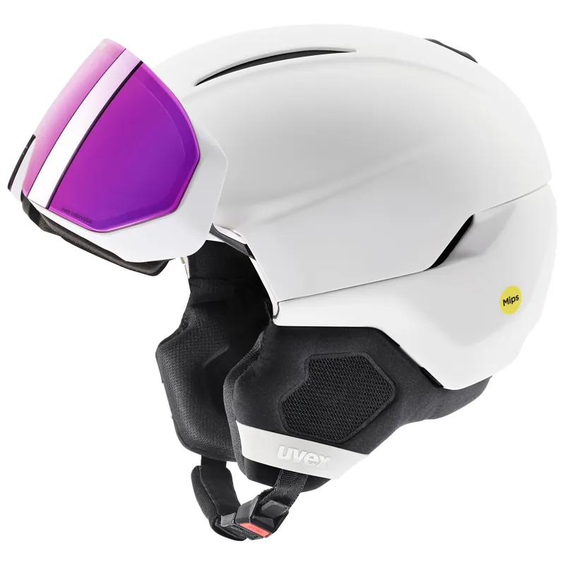 Uvex Horizon CV MIPS Visor Helmet - Matt White-1