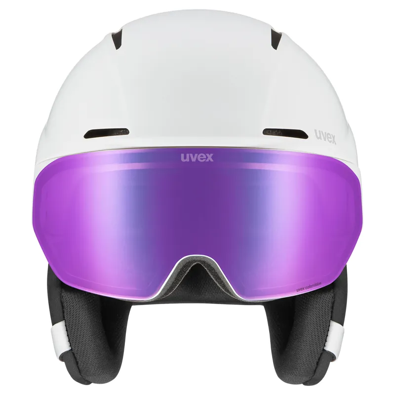 Uvex Horizon CV MIPS Visor Helmet - Matt White-2